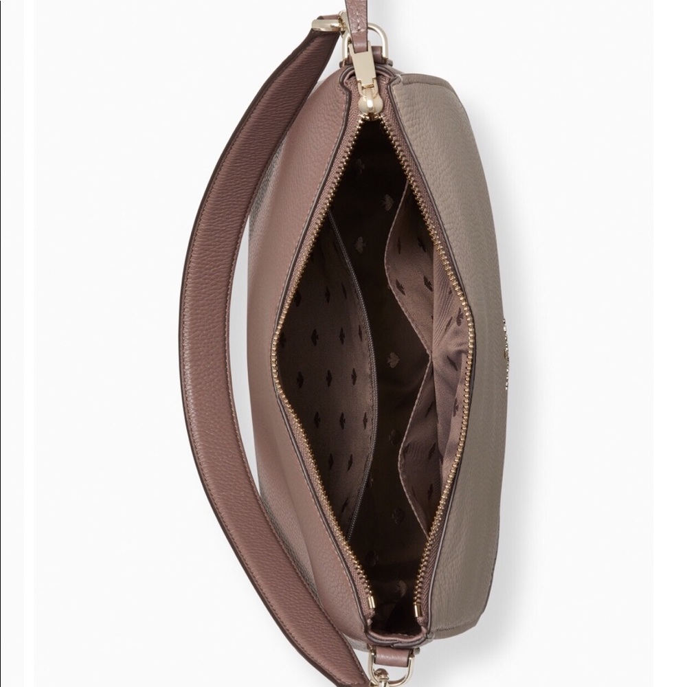 New Kate Spade Mixed Material Flap Shoulder Bag - Picture 4 of 4